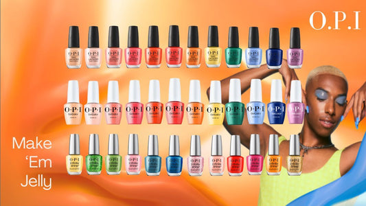 opi gel polish, opi infinite shine, opi summer 2025 colors, opi summer 2025, OPI Make 'Em Jelly Summer 2025 Collection