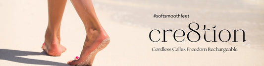 Say Hello To Soft Smooth Feet With Cre8tion