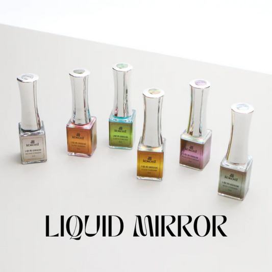 Kokoist Liquid Nail Chrome Mirror Collection, chrome nails