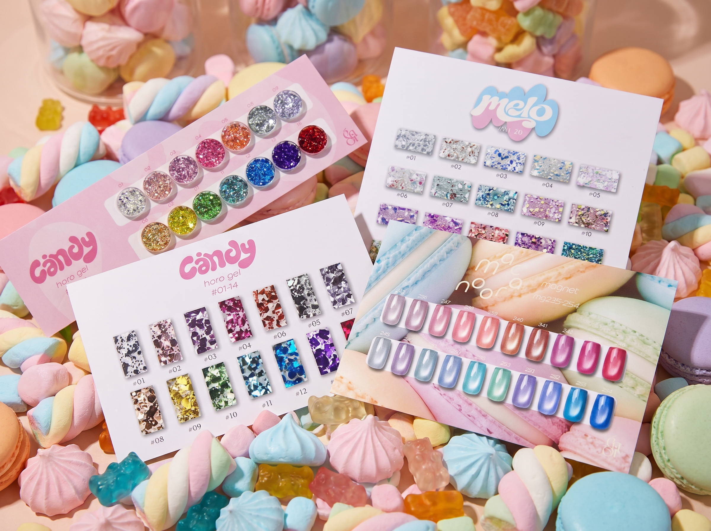 Énoi Summer Collections | Candy, Melo & Macaroon Japanese Gel