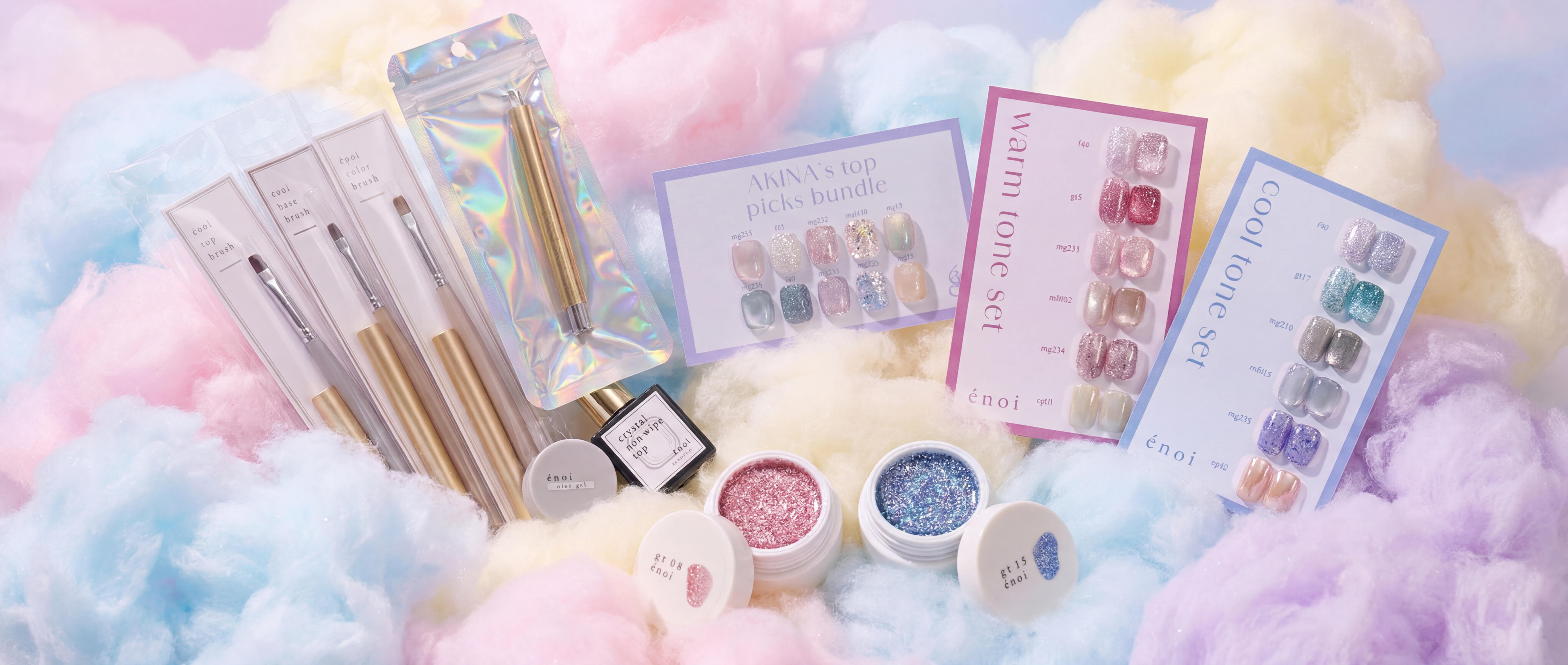 Énoi Curated Bundles | Japanese Gel Bundles | Classique Nail