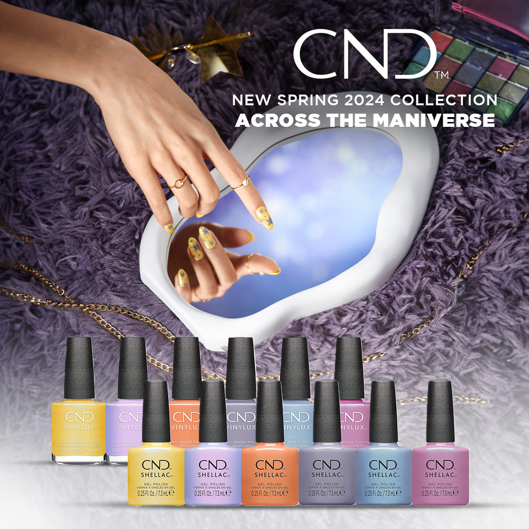 CND Shellac & Vinylux Spring 2025 Across the Maniverse Collection