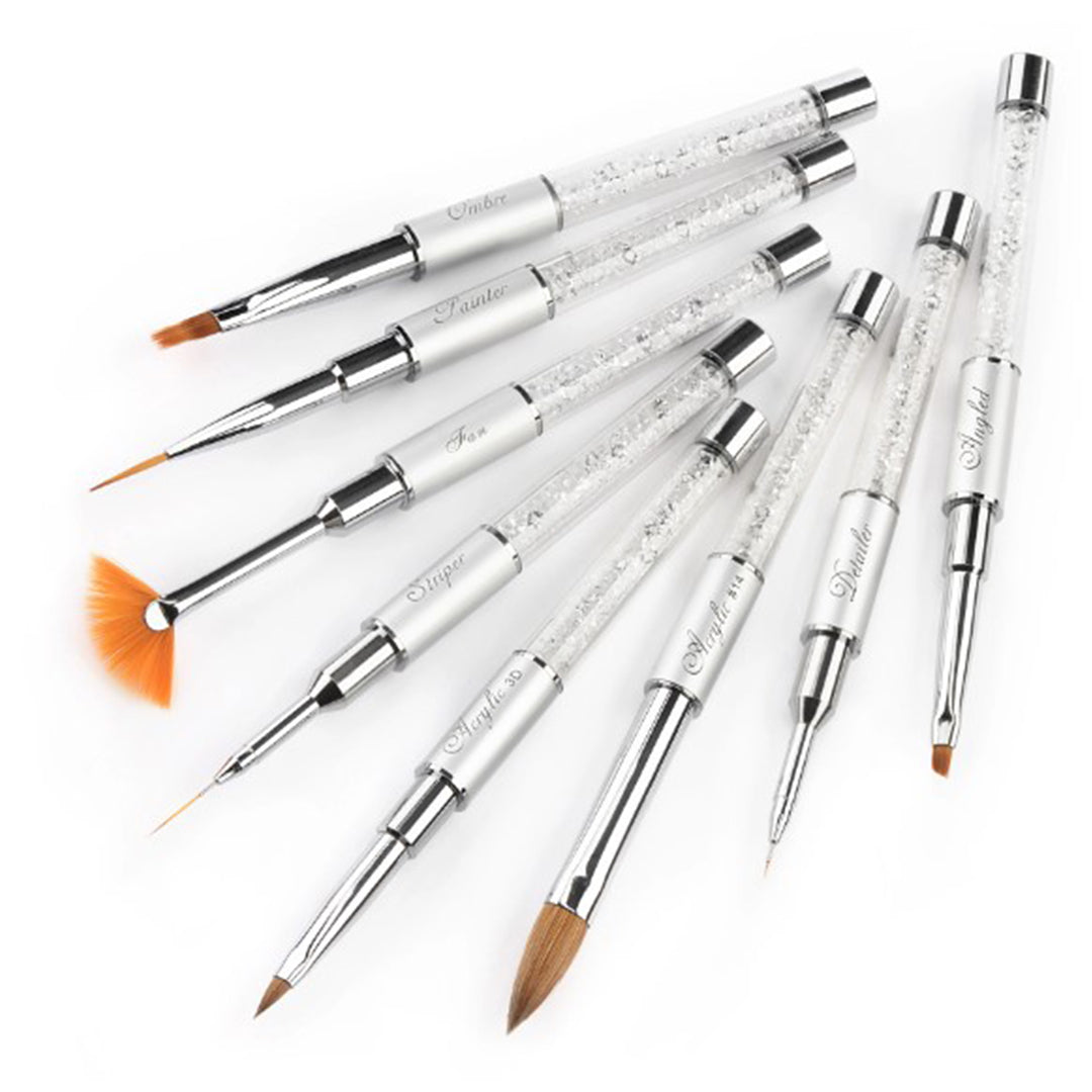 Ugly Duckling Nail Brushes for Acrylic, Poly Gel, Nail Art & LED Gel