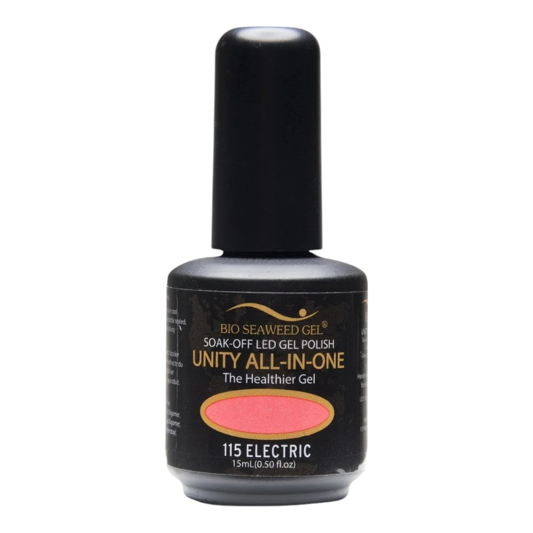 bio seaweed gel canada, soak off gel nail polish, bio seaweed gel polish, non toxic nail polish canada, Bio Seaweed Gel 115 Electric