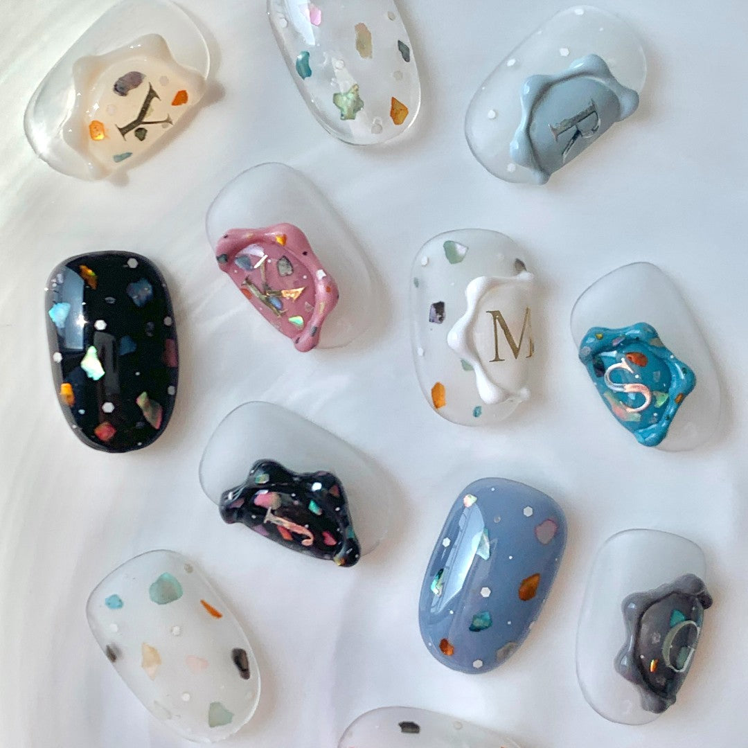 Real Myohae Nail Glitter - Real Terrazoo 1