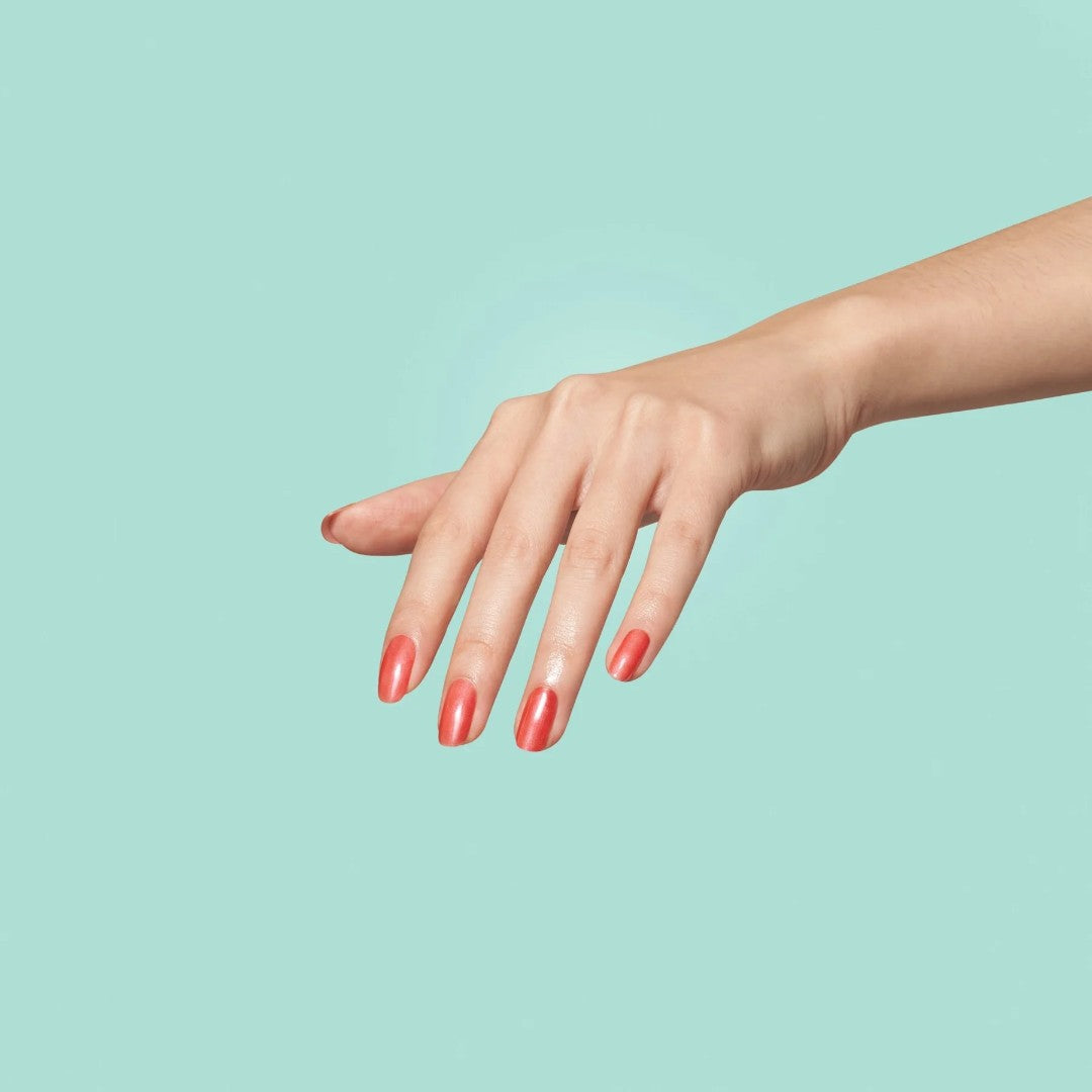 bio seaweed gel canada, soak off gel nail polish, bio seaweed gel polish, non toxic nail polish canada, Bio Seaweed Gel 129 Candy Apple