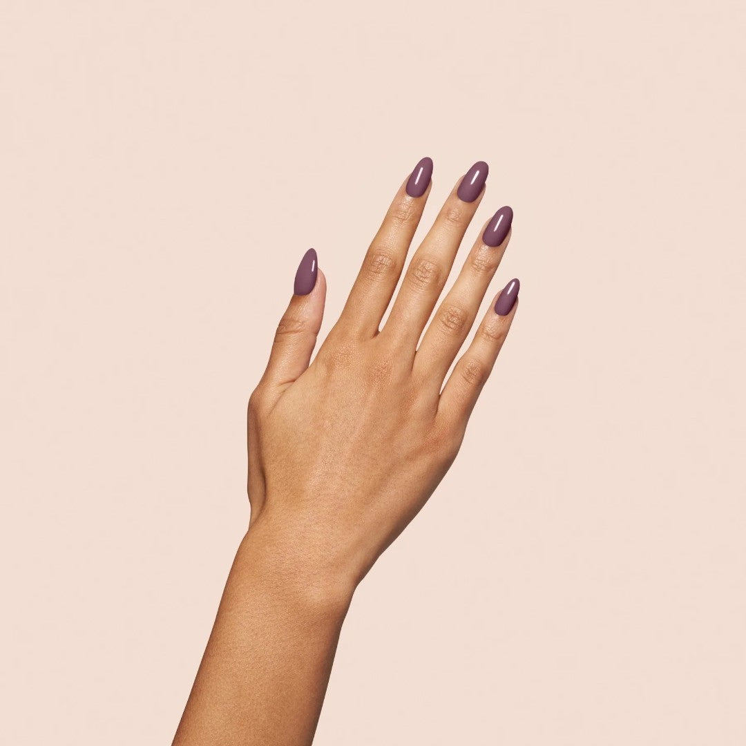bio seaweed gel canada, soak off gel nail polish, bio seaweed gel polish, non toxic nail polish canada, Bio Seaweed Gel 143 Raisin