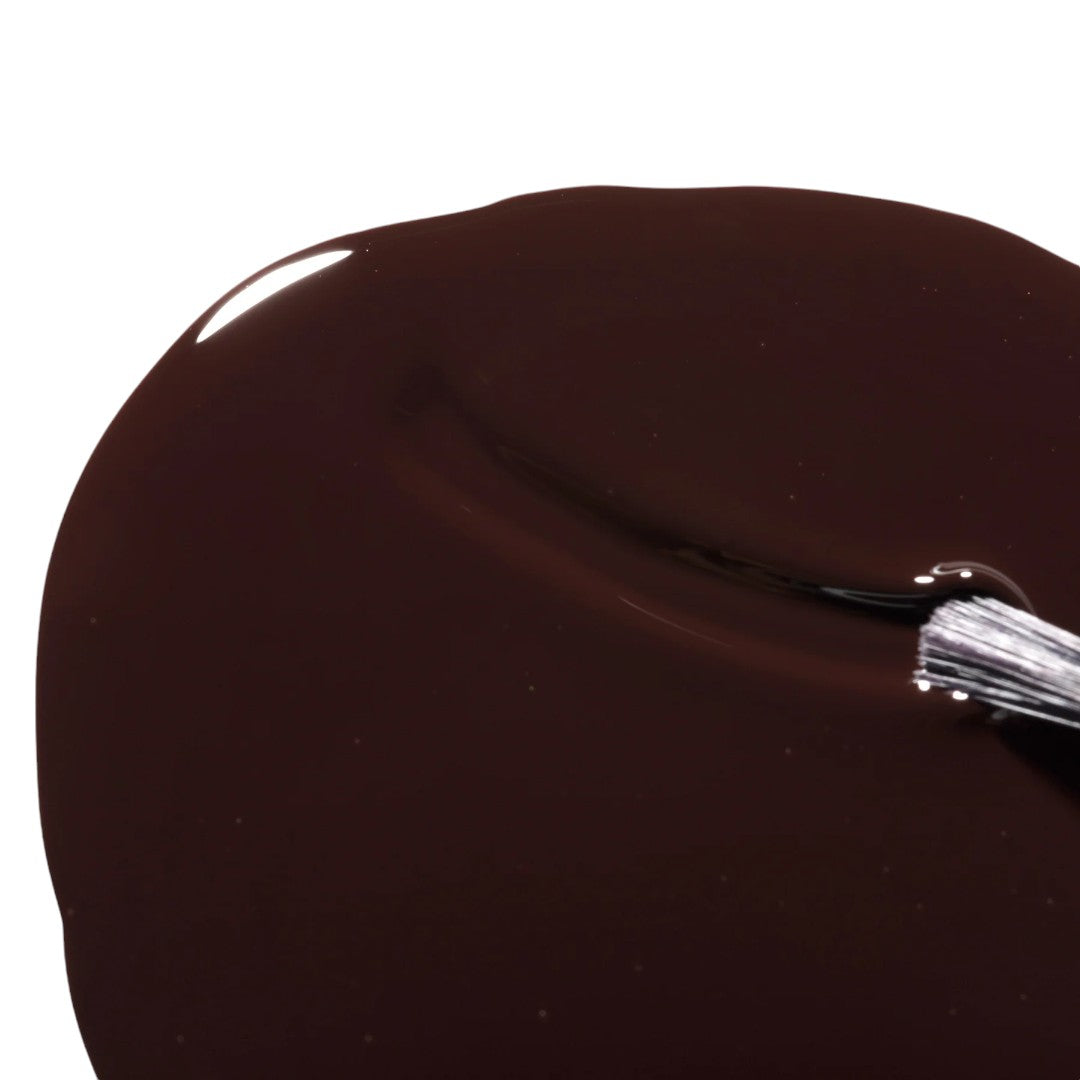 bio seaweed gel canada, canadian nail polish brands, soak off gel nail polish, bio seaweed gel polish, non toxic nail polish canada, Bio Seaweed Gel 146 Eggplant, Deep Brown Nail Polish