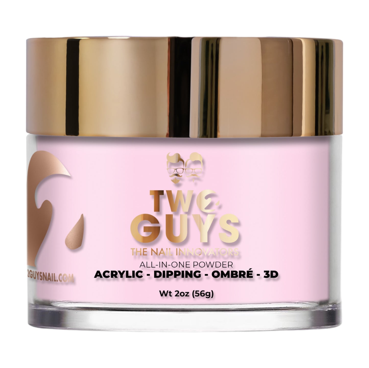 Two Guys acrylic powder, dip powder 2oz A148 Spoiled Barbie Doll (Sheer)