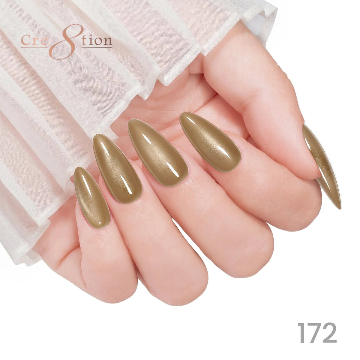 Cre8tion (HEMA/TPO-Free) Cat Eye Gel Polish - Autumn #172