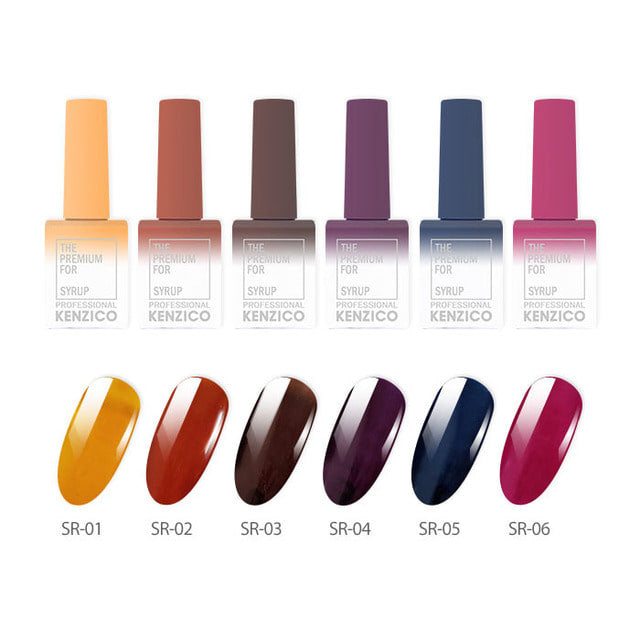 Kenzico Korean Gel Polish, Marble Syrup Colour Gel Polish SR-05