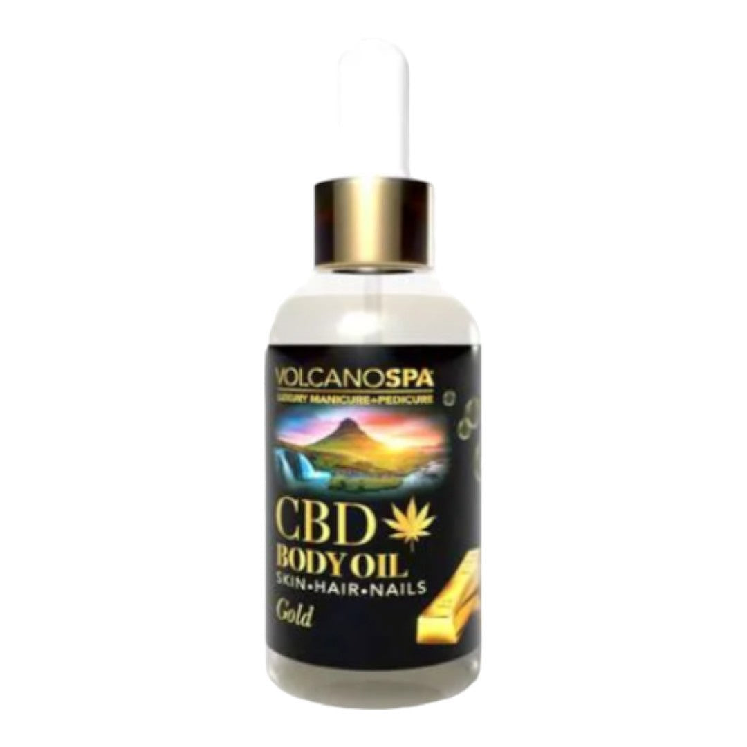 La Palm Volcano Spa Body Oil 4Oz - Gold