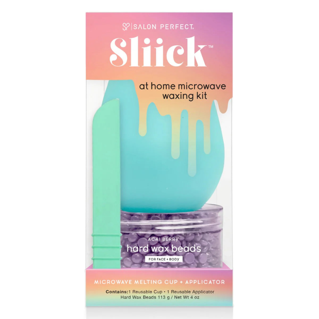 Salon Perfect Sliick At Home Microwave Waxing Kit - Acai Berry