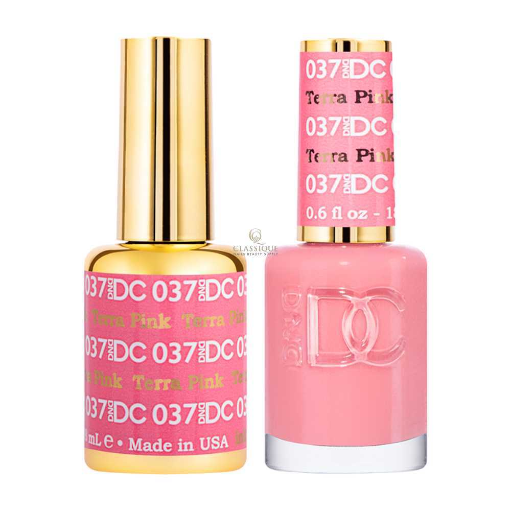 DND DC Gel & Lacquer Duo - Terr Pink #037