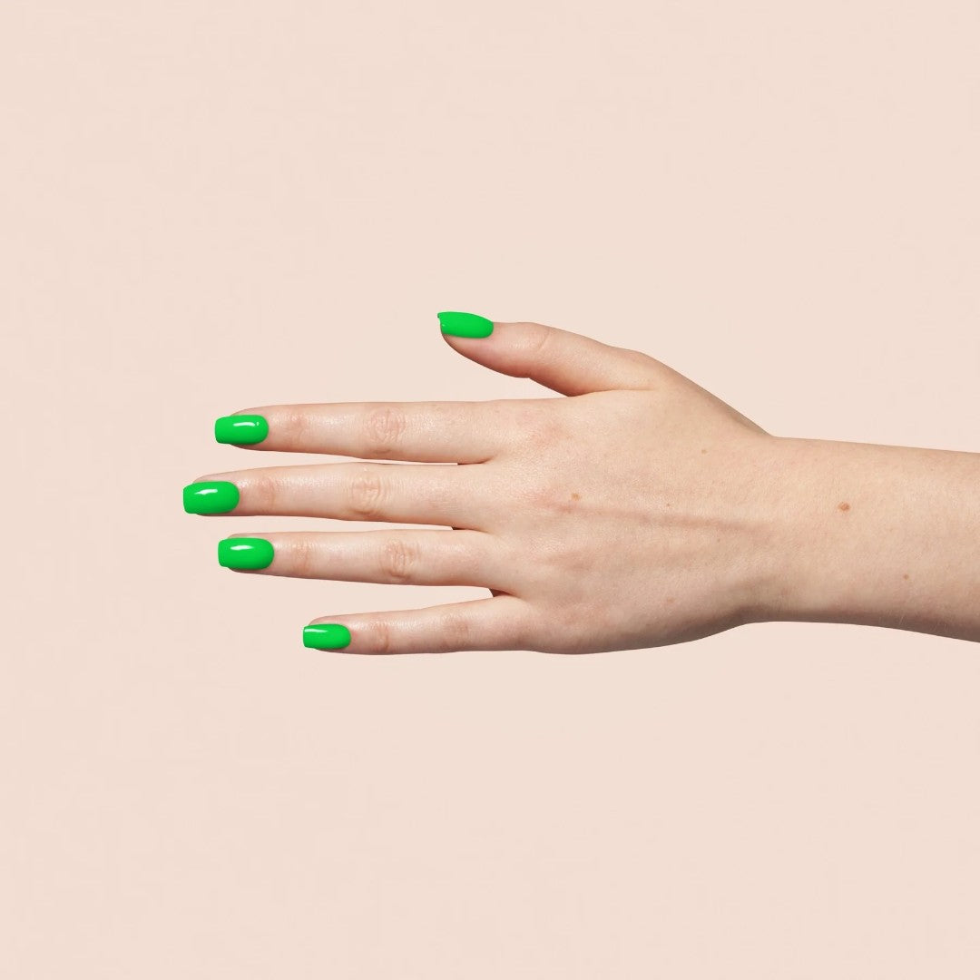 bio seaweed gel canada, soak off gel nail polish, bio seaweed gel polish, non toxic nail polish canada, Bio Seaweed Gel 207 Lime