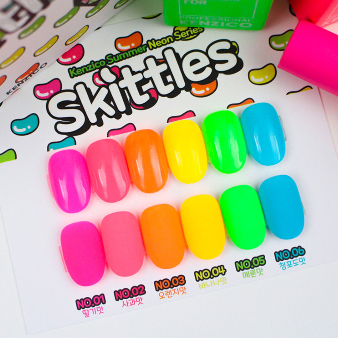Kenzico Korean Gel Polish, Skittles Colour Gel Polish NO-03
