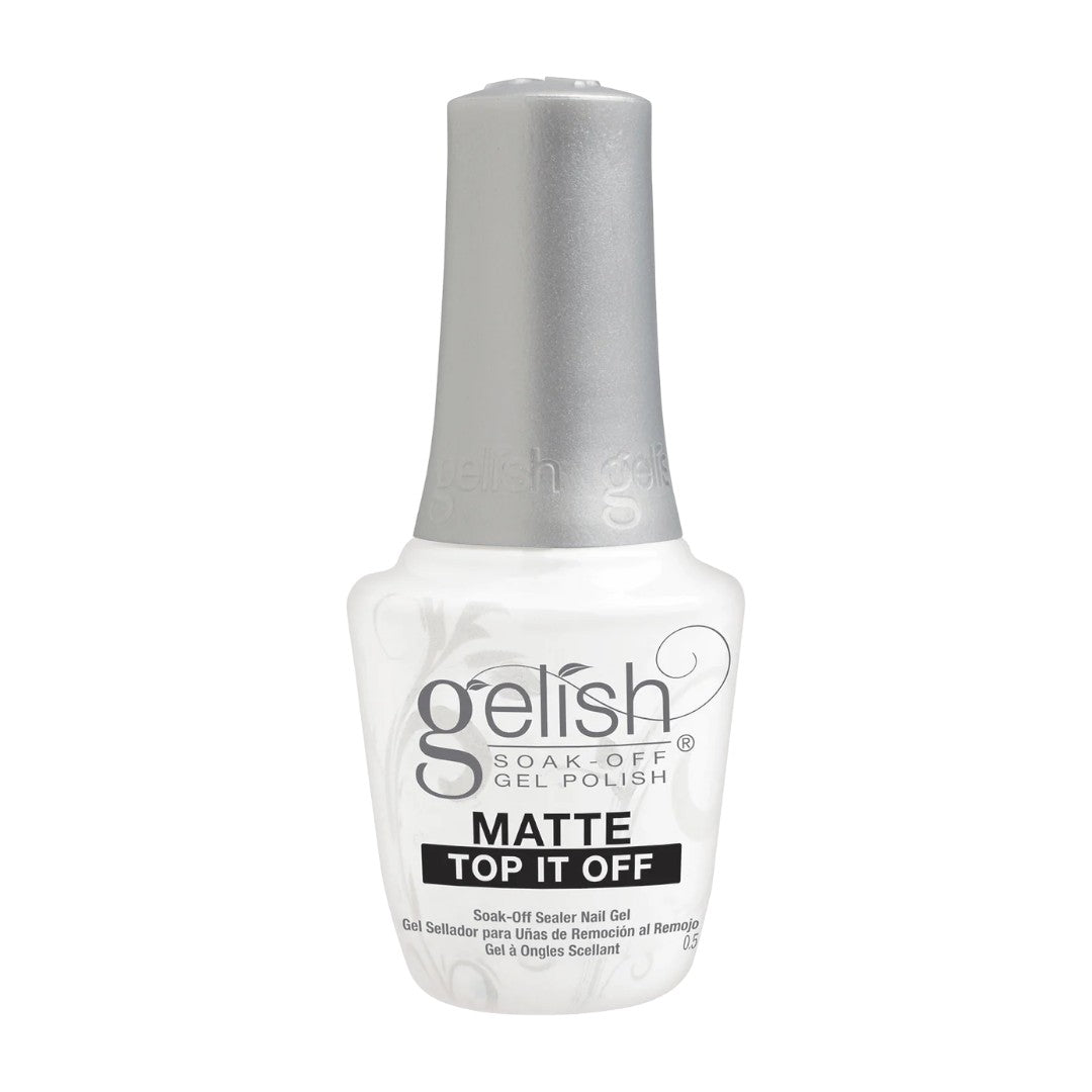 Gelish Velvet Matte Top Coat Gel Polish 0.5oz 1140001
