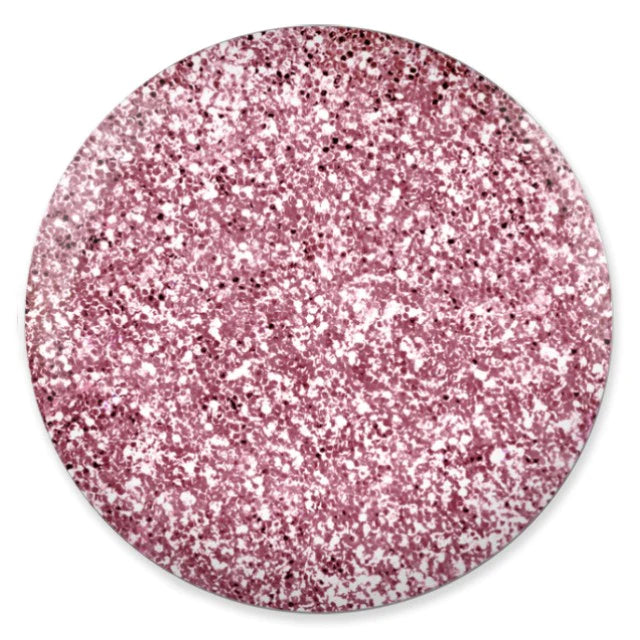 DND DC Platinum 212 Cute Pink - Metallic Glitter Gel Polish