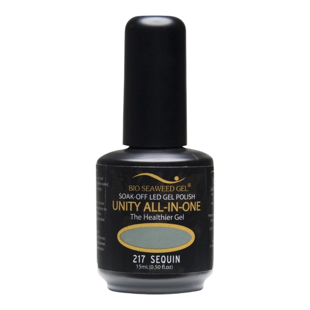 bio seaweed gel canada, soak off gel nail polish, bio seaweed gel polish, non toxic nail polish canada, Bio Seaweed Gel 217 Sequin