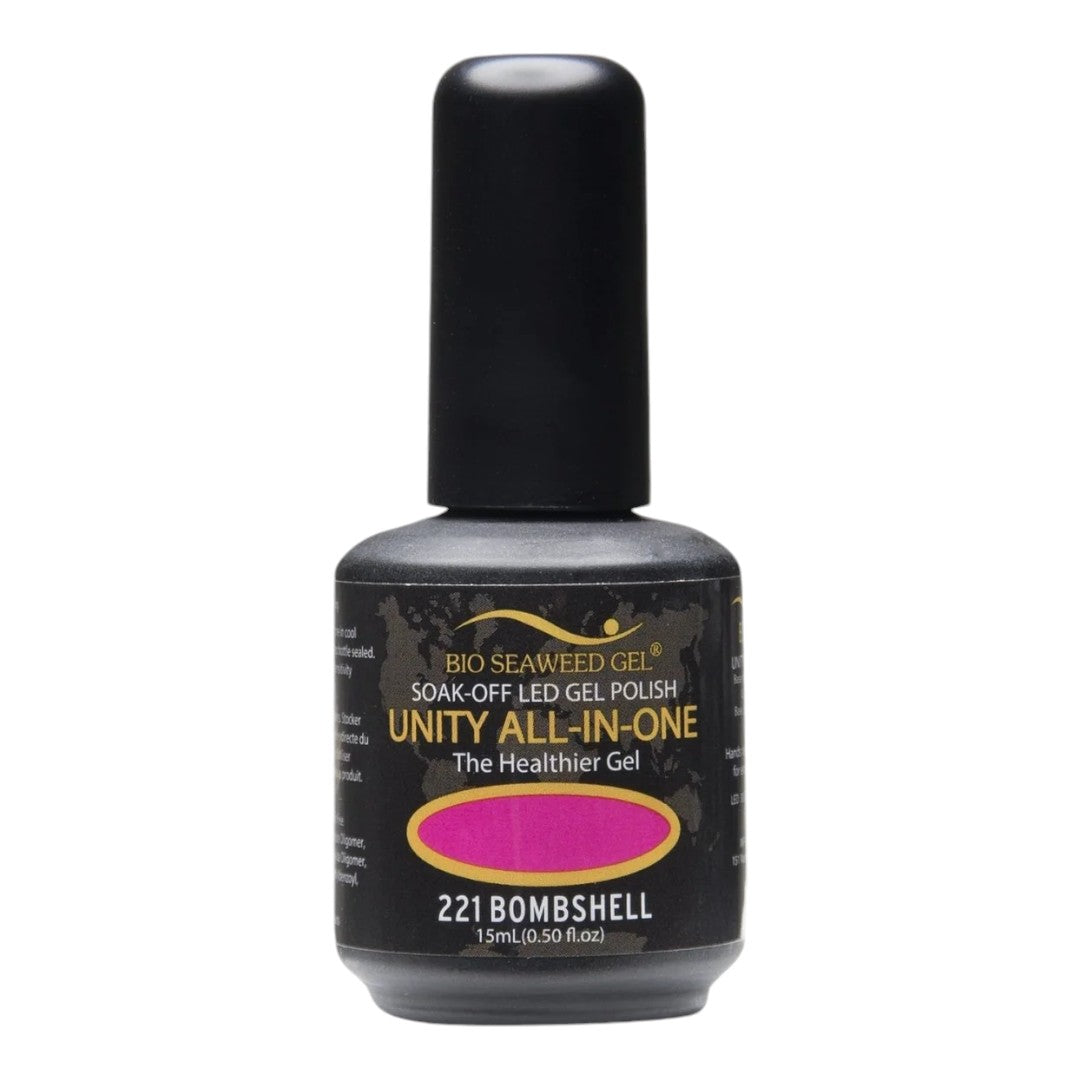 bio seaweed gel canada, soak off gel nail polish, bio seaweed gel polish, non toxic nail polish canada, Bio Seaweed Gel 221 Bombshell