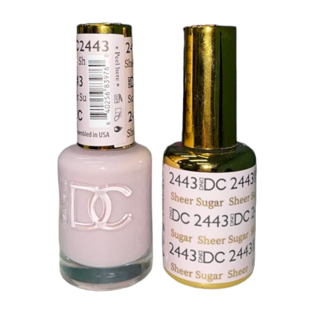 dnd nail polish, dnd nail polish canada, nail polish dnd, dnd gel polish canada, dnd gel polish set, dnd dc, dnd gel polish near me, dnd gel polish wholesale canada, dnd gel nail polish 2443 Sheer Sugar, hard rock nail salon