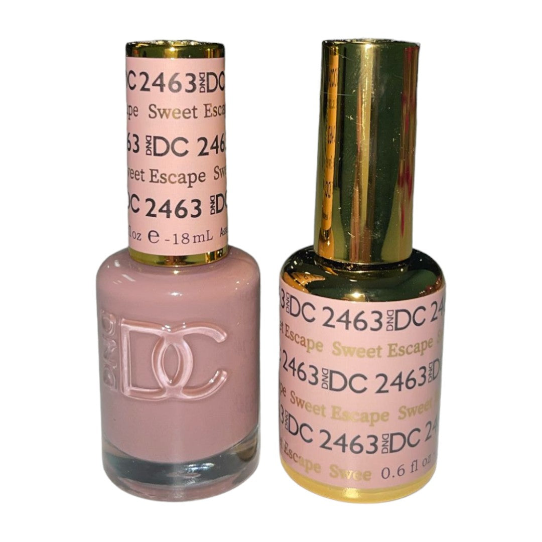 DND DC Duo 2463 Sweet's Escape, dnd nail polish, dnd nail polish canada, nail polish dnd, dnd gel polish canada, dnd gel polish set, dnd dc, dnd gel polish near me, dnd gel polish wholesale canada, dnd gel nail polish, nail salons in burnaby bc