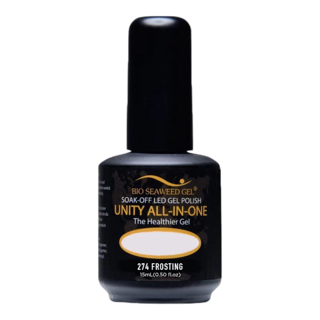 bio seaweed gel canada, soak off gel nail polish, bio seaweed gel polish, non toxic nail polish canada, Bio Seaweed Gel 274 Frosting