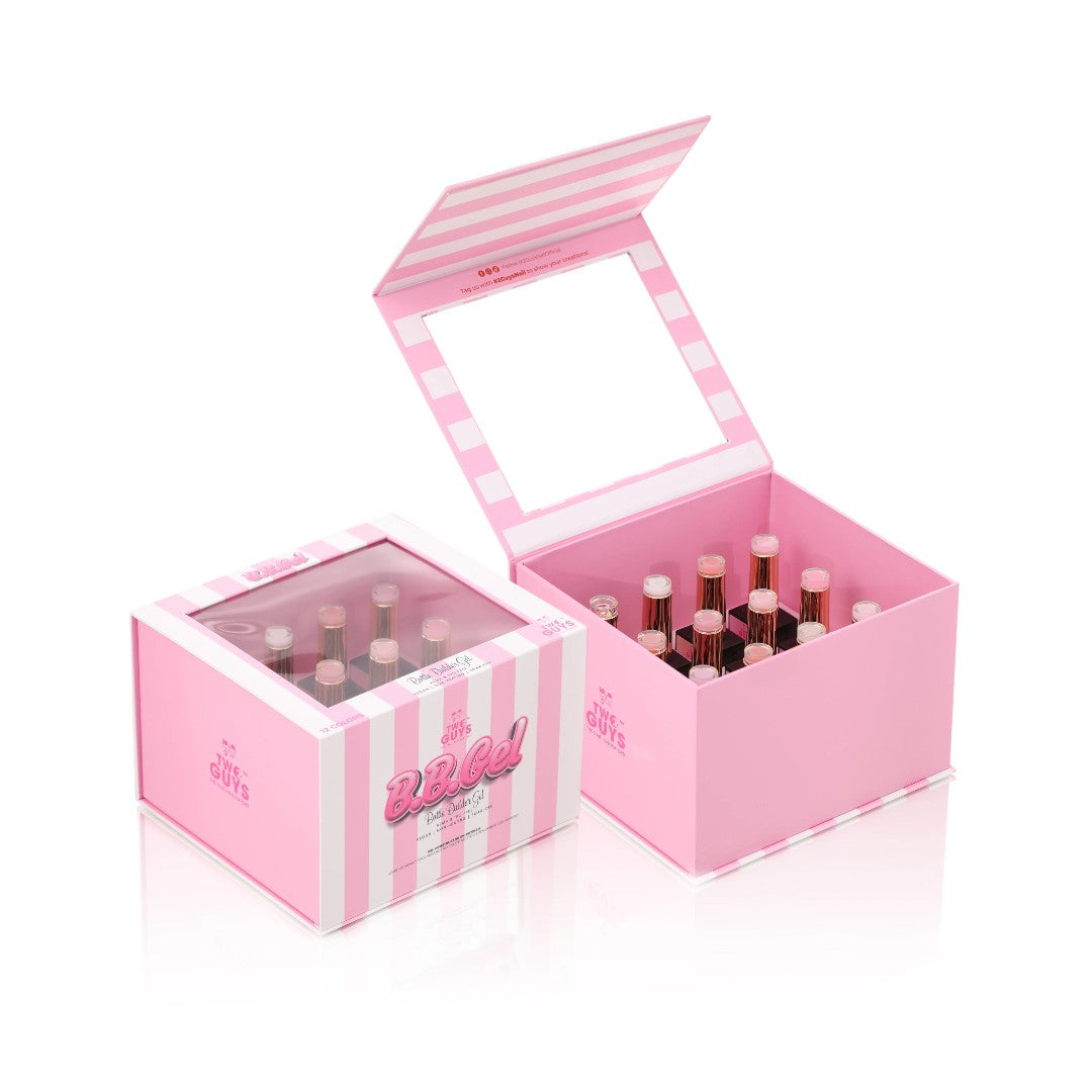 2Guys Builder Gel (HEMA-Free) - B.B.Gel Collection #BB01-12 (12pcs)
