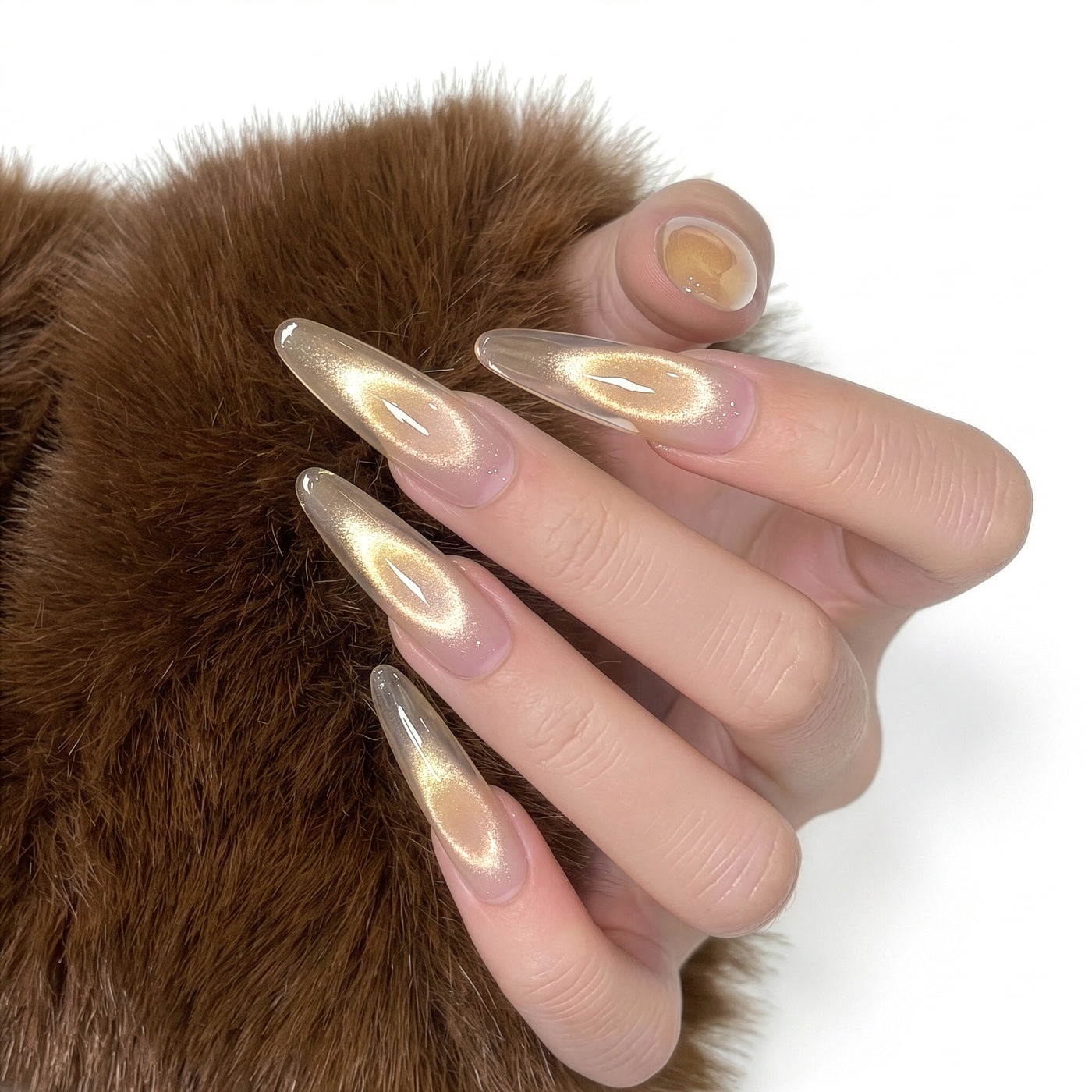 2Guys Cat Eye Gel - Gold (15ml) #GOLDEUX