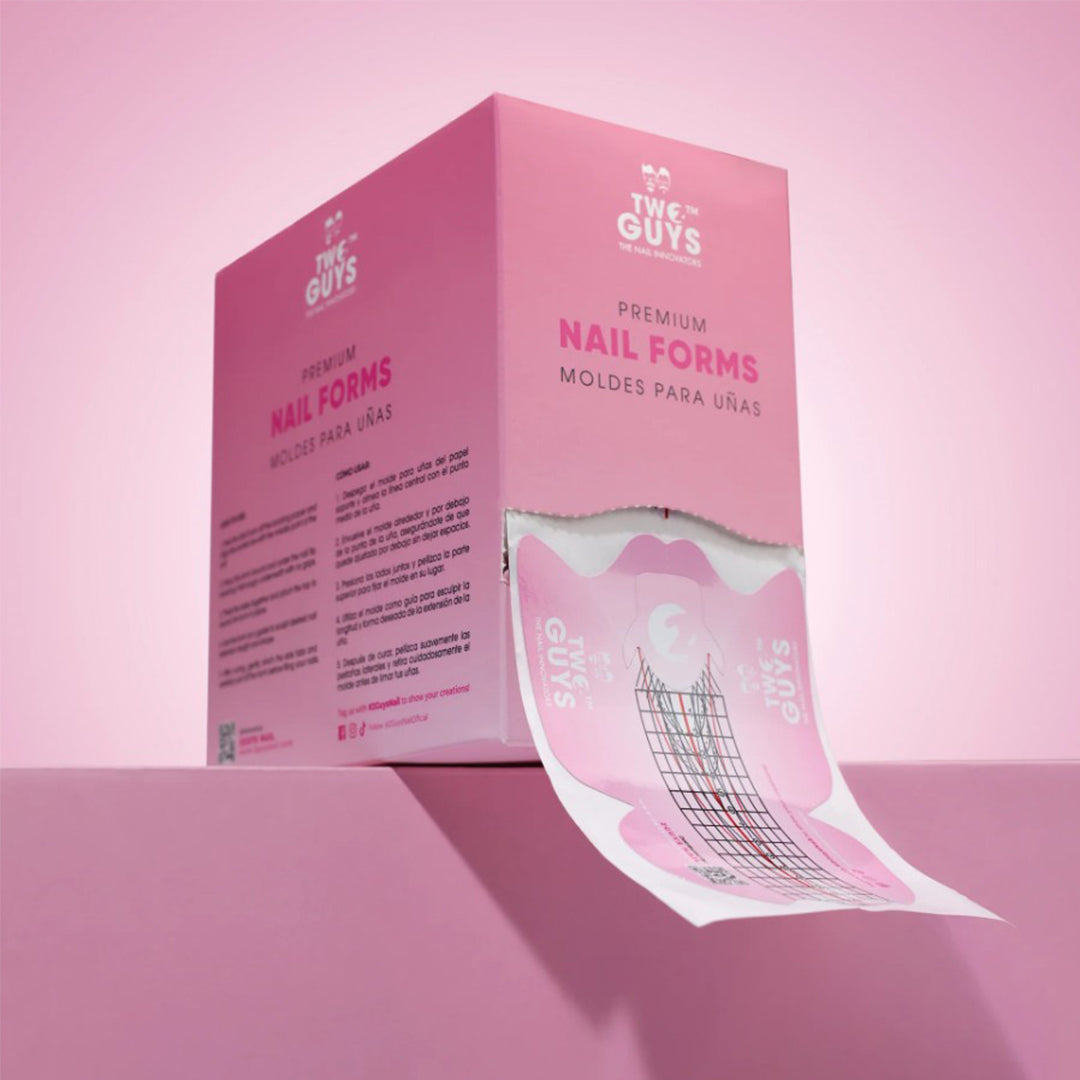 2Guys Premium Nail Forms 500pcs, form a nail nail forms