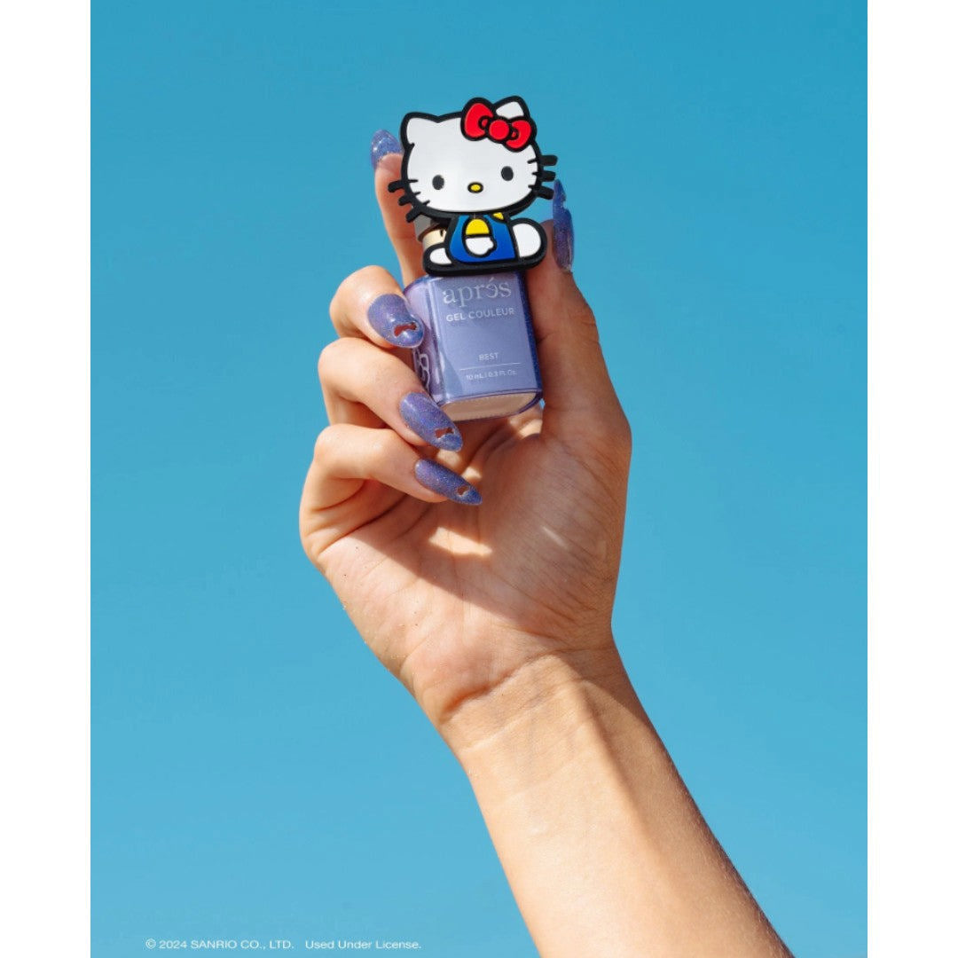 Apres Kitty Flash Glitter Gel Couleur (HEMA-Free) - Best W/ Cap Accessory #5FGHK01PWC