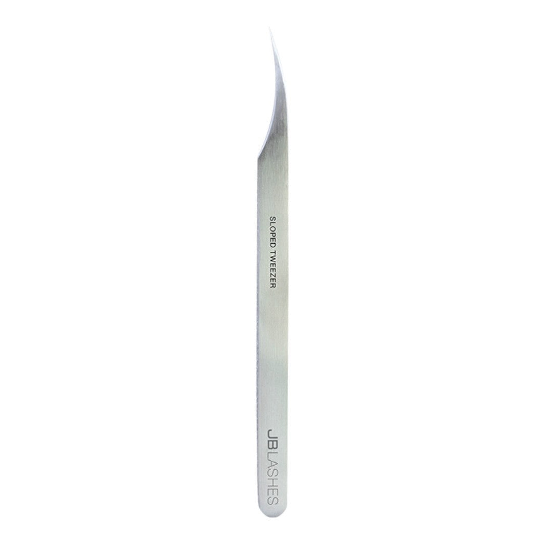 JB Stainless Steel Pro-Sloped Tweezer