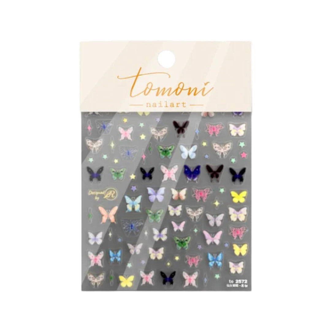 CNBS Nail Stickers - Butterflies #23/TO2572