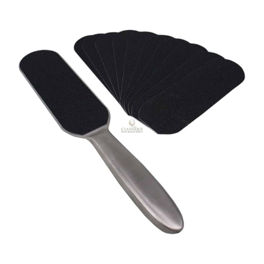 Silver Star Paie Stainless Foot File w/ Refill Grits (Big) #FH-P10