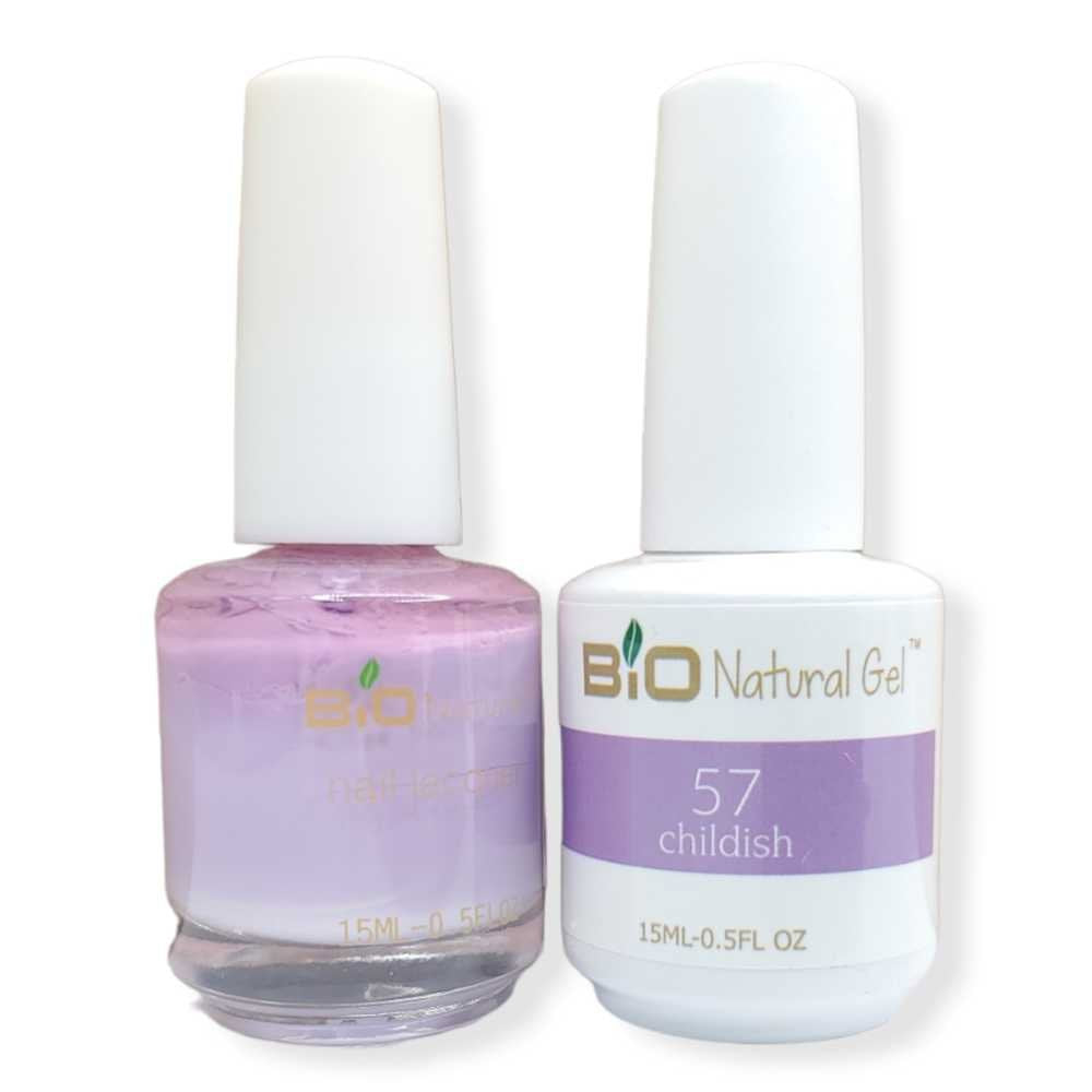 Bio Natural Gel & Lacquer Duo #57