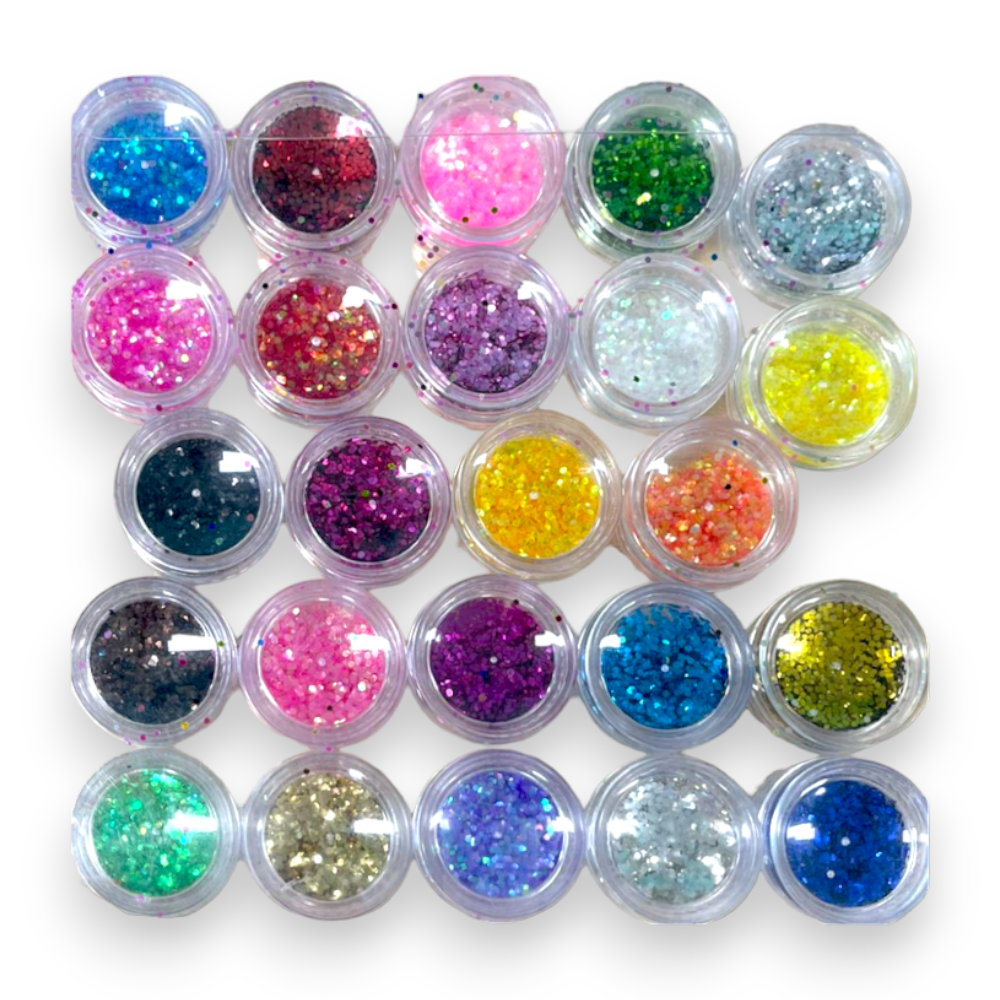 CNBS Glitter - Assorted Small Circles #24