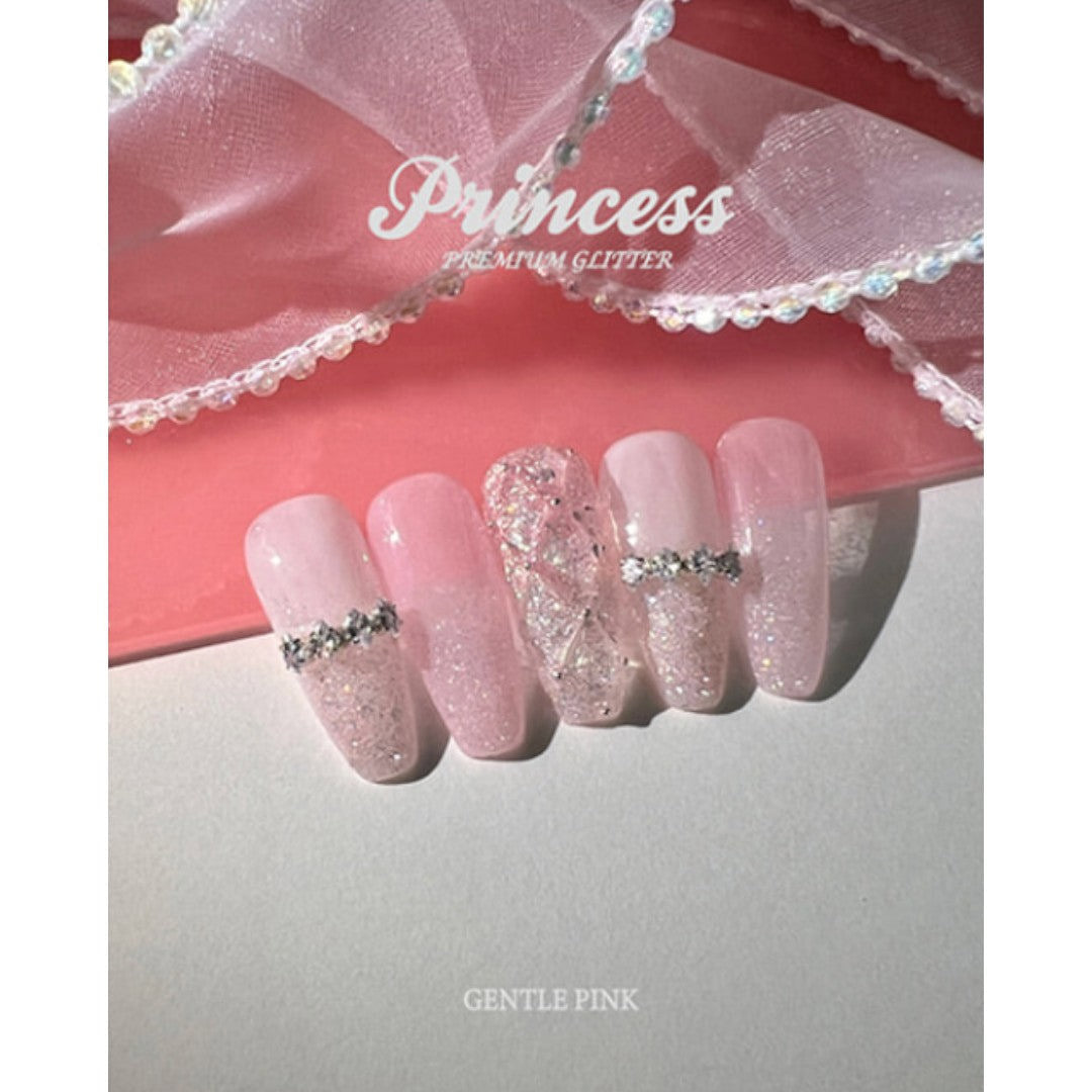 Gentle Pink Princess Glitter Collection