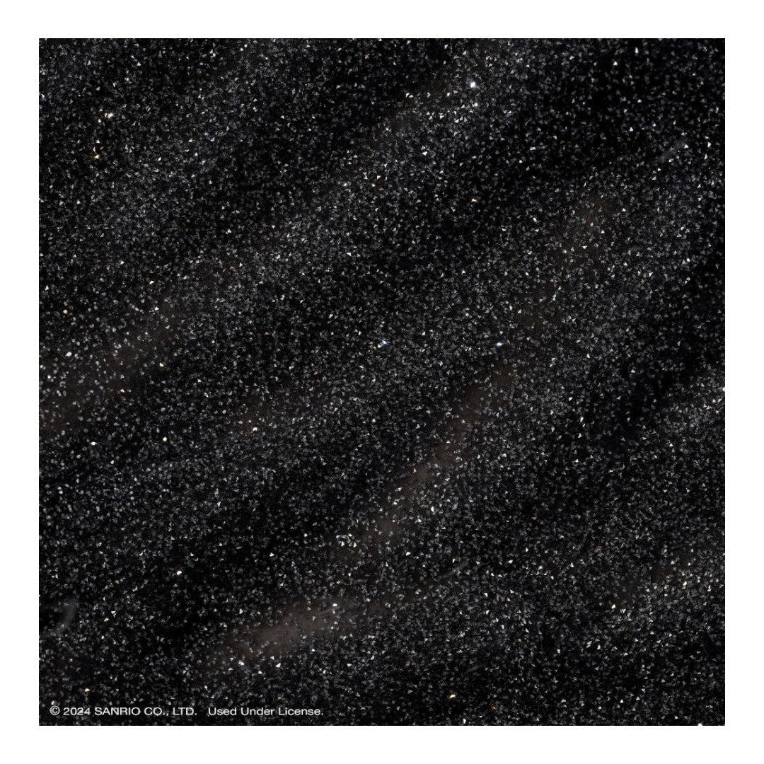 Apres Kuromi Flash Glitter Gel Couleur (HEMA-Free) - All Night With Cap Accessory #5FGK05BLKWC