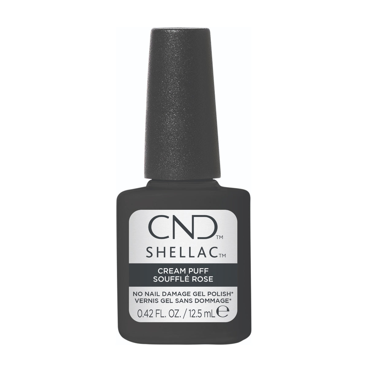 CND Shellac (HEMA/TPO-Free) - Cream Puff #108 (0.42oz)