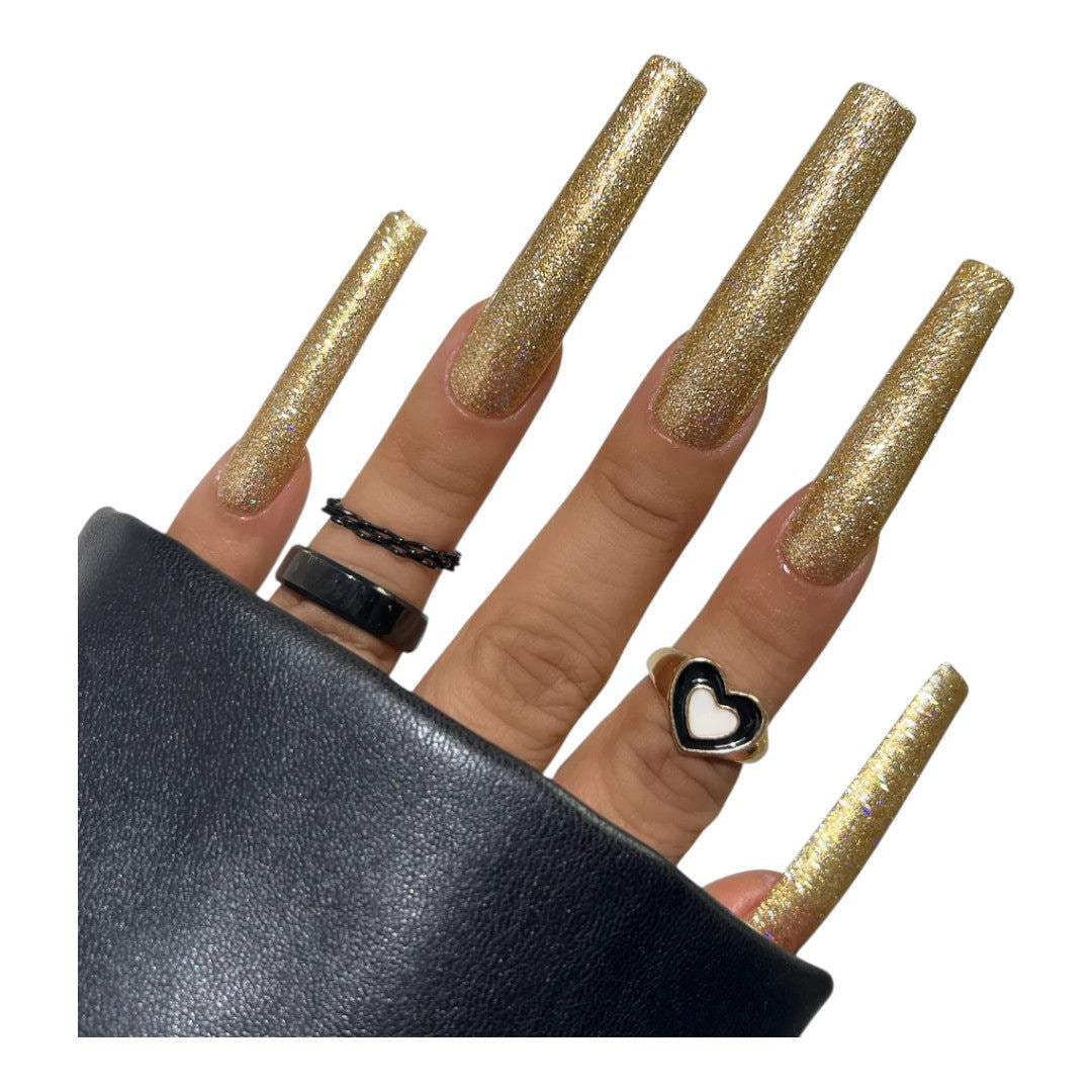 Nailz By Dev Gel Polish - Tea Party Tinsel