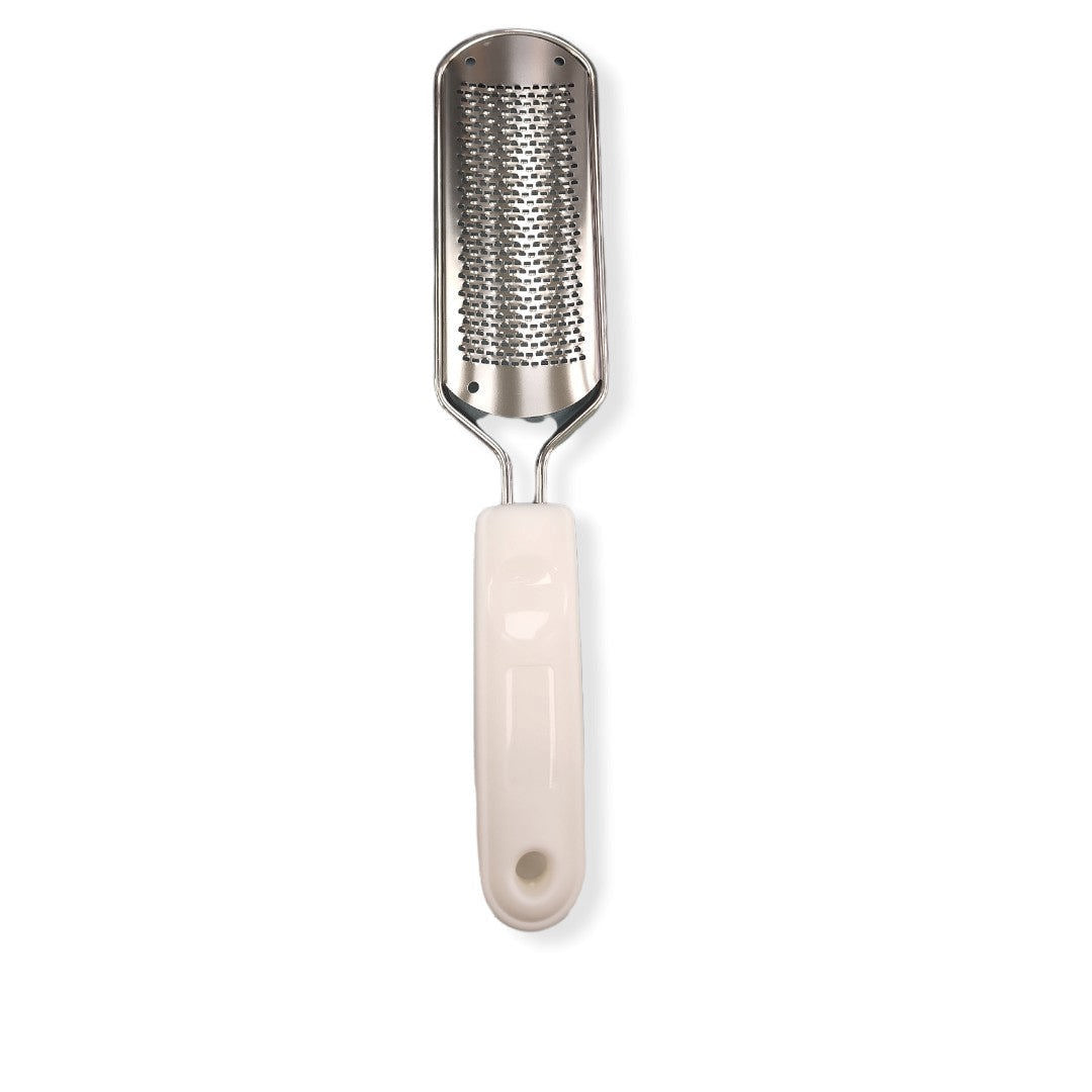 Silver Star Foot File w/ Small Holes - White