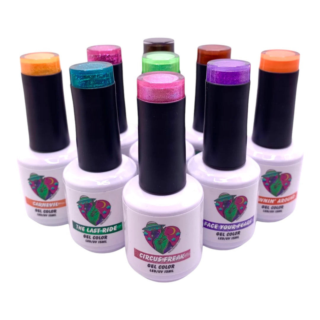 Nailz By Dev Gel Polish - Festival Of Fears Collection