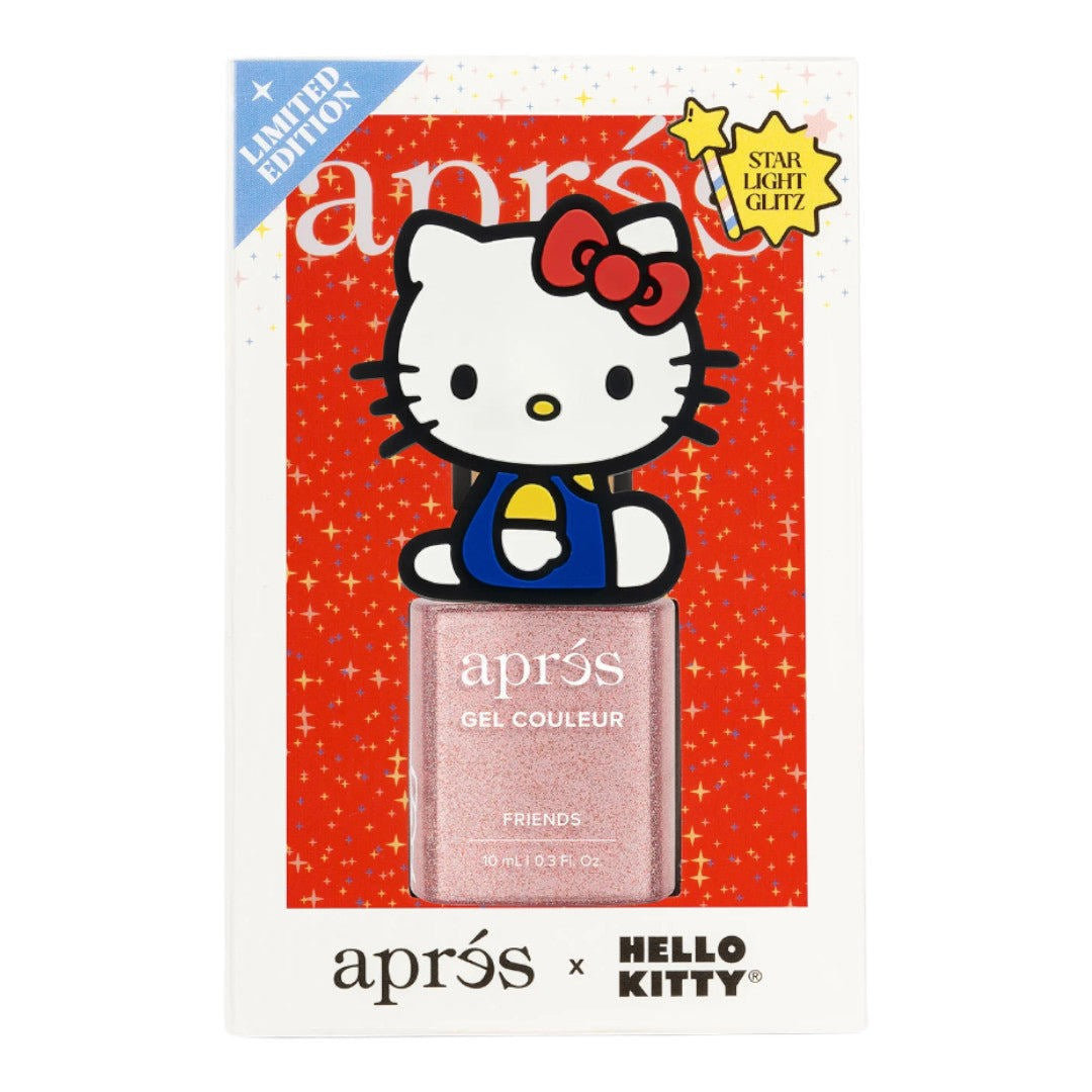 Apres Kitty Flash Glitter Gel Couleur (HEMA-Free) - Friends With Cap Accessory #5FGHK02PKWC