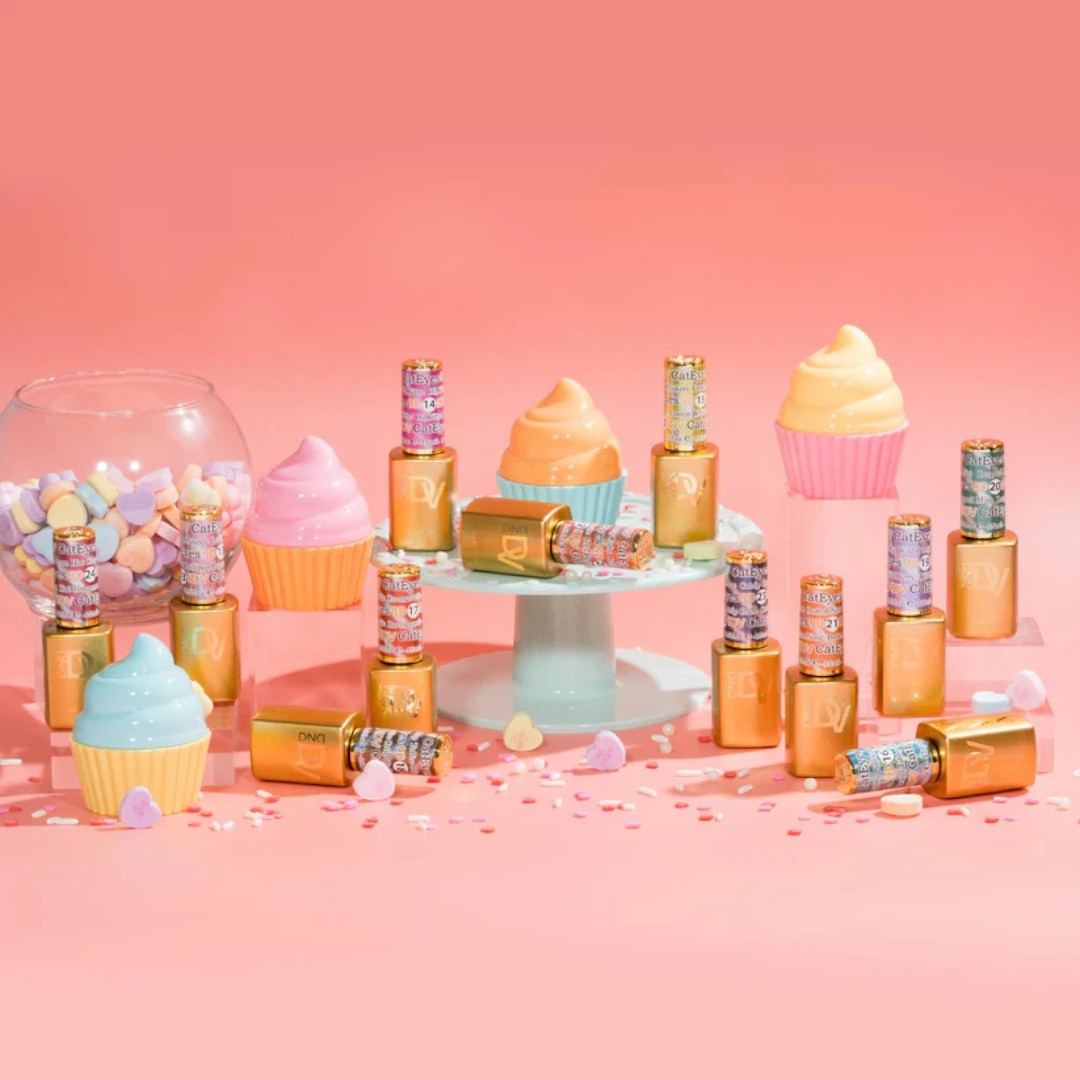 DND Diva 9D Cat Eye Gel Polish #13-24 Candy Collection