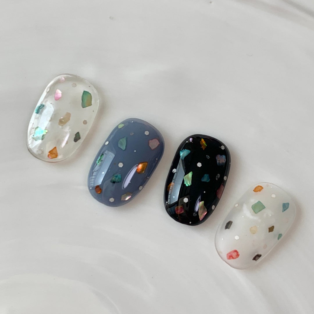 Real Myohae Nail Glitter - Real Terrazoo 1