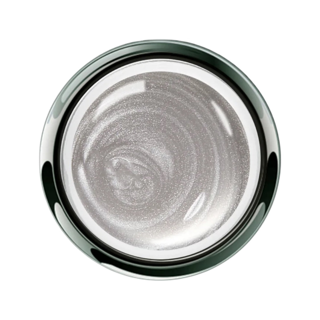 Akzéntz UV/Led Gel Play - Glitter Cosmic Silver 0.14Oz