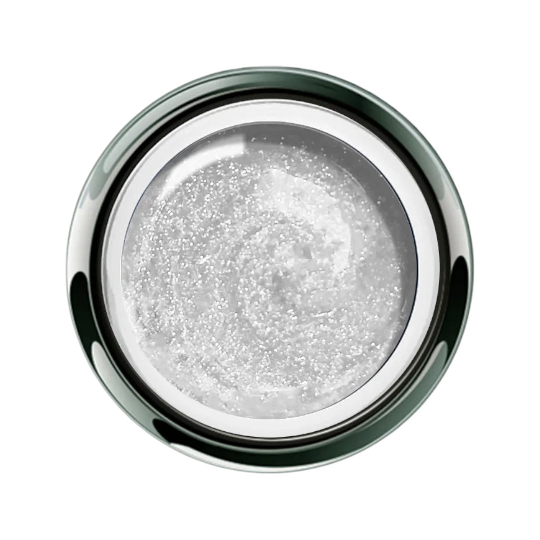 Akzéntz UV/Led Gel Play - Glitter Platinum Quartz 0.14Oz