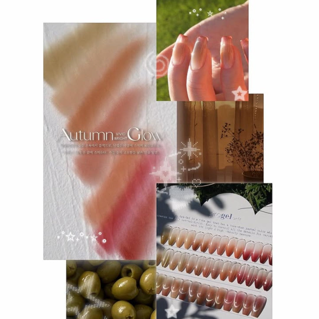 Amingo Airfit Gragel - Autumn Glow #GC15-21 (7pcs)