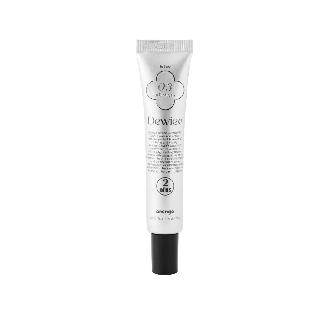 Amingo Dewiee Overlay & Top Gel - Snow White (Tube)