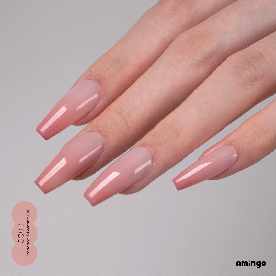 Amingo Airfit Gragel GC02, toenail gel polish, pro gel polish, macaron gel polish, sally beauty gel polish